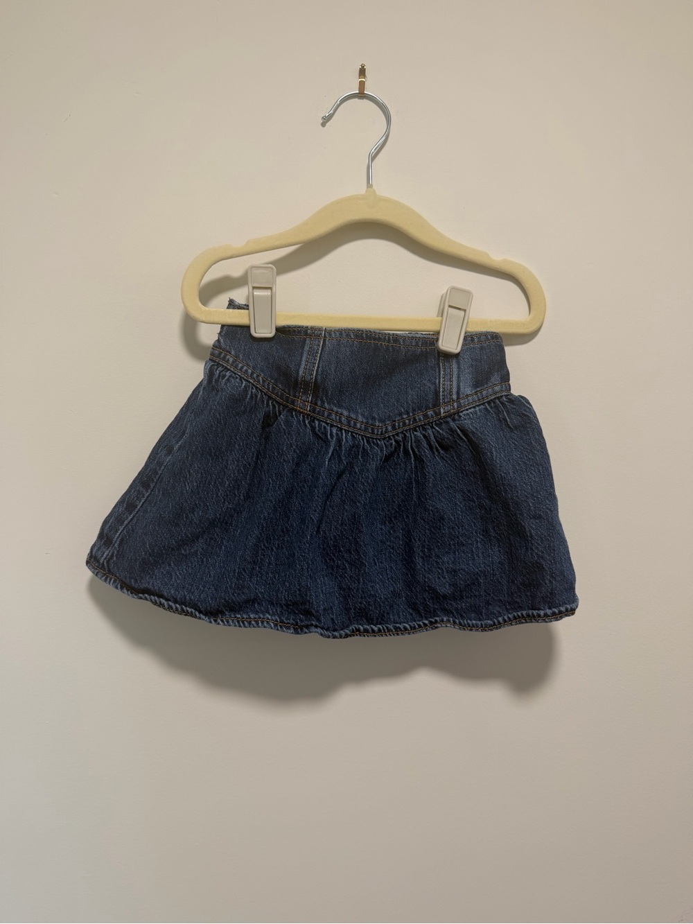 Abercrombie kids girls denim skirt - size 5/6